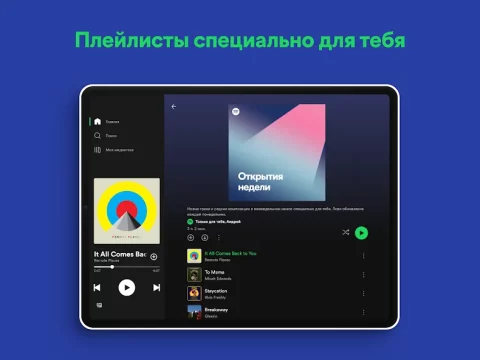 Spotify - скриншот 1