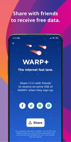 1.1.1.1 + WARP: Safer Internet - скриншот 3