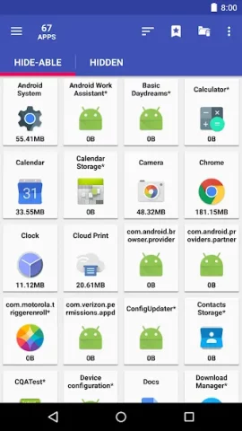 AppMgr Pro III (App 2 SD) - скриншот 2