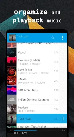 Avee Music Player (Pro) - скриншот 3