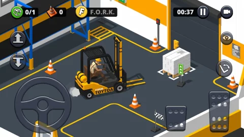 Forklift Extreme Simulator - скриншот 2