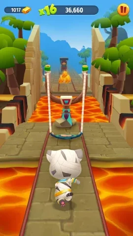 Говорящий Том: бег за золотом - скриншот 4