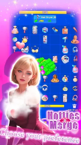 Hotties Merge - скриншот 2