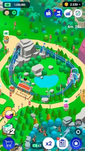 Idle Theme Park Tycoon - скриншот 3