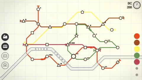 Mini Metro - скриншот 2