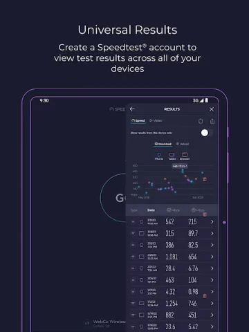 Speedtest - скриншот 3