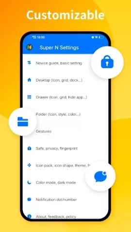 Super N Launcher - скриншот 4