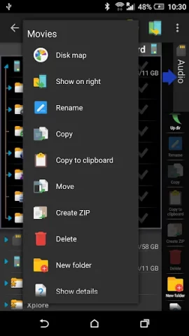 X-plore File Manager - скриншот 5