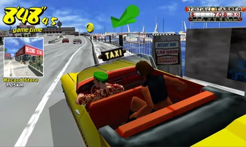 Crazy Taxi Classic - скриншот 2