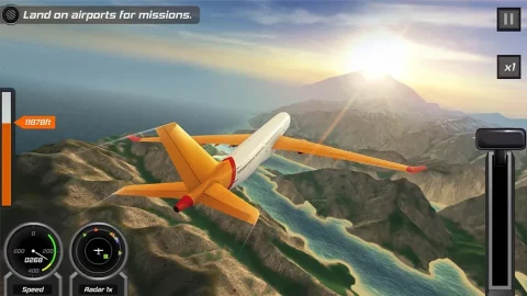 Flight Pilot Simulator 3D - скриншот 1
