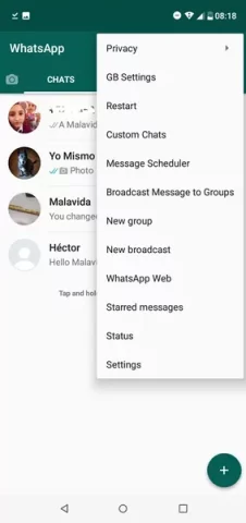 GBWhatsApp - скриншот 2