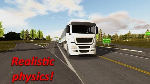Heavy Truck Simulator - скриншот 1