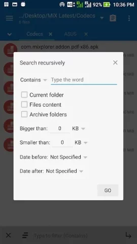 MiXplorer Silver - скриншот 2