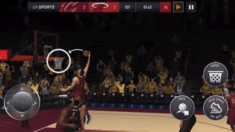 NBA LIVE Mobile - скриншот 3