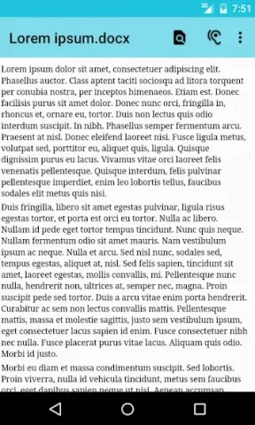 Office Documents Viewer - скриншот 2