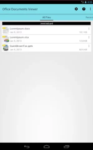 Office Documents Viewer - скриншот 3