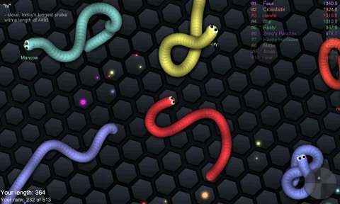 slither.io - скриншот 2