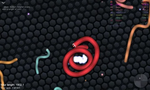 slither.io - скриншот 4