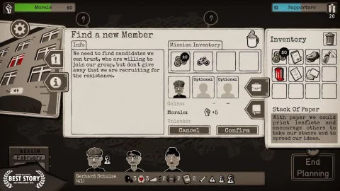 Through the Darkest of Times - скриншот 4