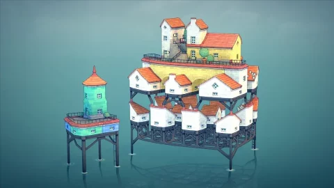 Townscaper - скриншот 5