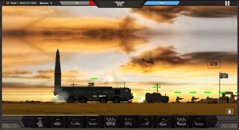 Warzone Commander - скриншот 1