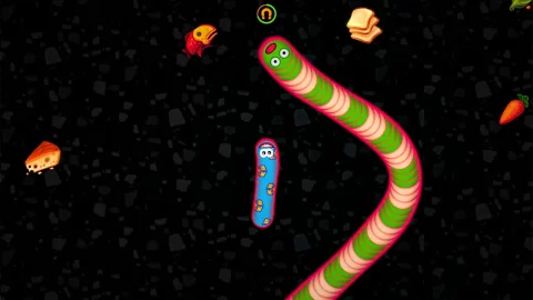 Worms Zone.io - скриншот 4