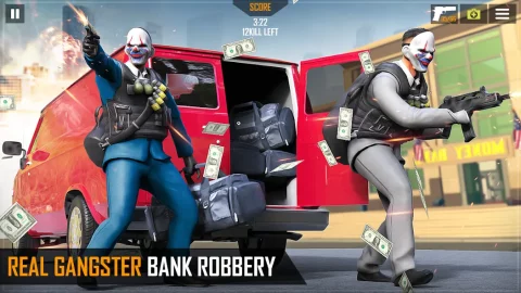 City Gangster Bank Robbery - скриншот 4