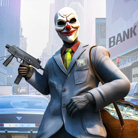 City Gangster Bank Robbery