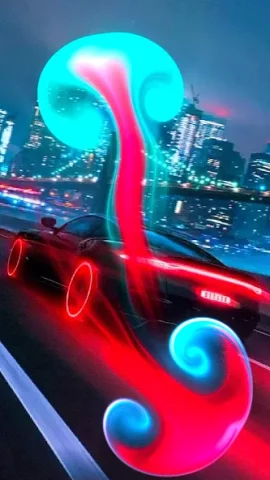 Магия Жидкости: 3D Живые Обои - скриншот 2