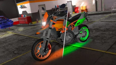 Motorcycle Real Simulator - скриншот 2