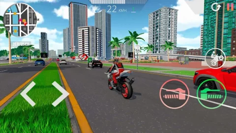 Motorcycle Real Simulator - скриншот 3