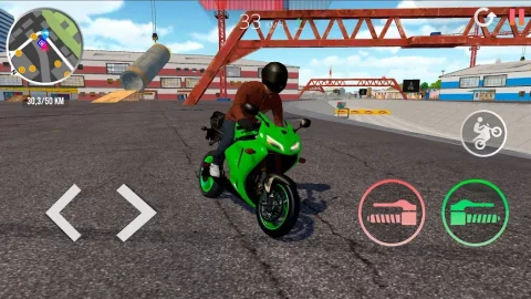 Motorcycle Real Simulator - скриншот 4