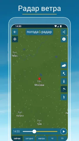 Погода & Радар Pro - скриншот 5