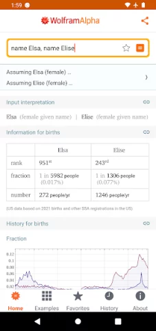 WolframAlpha Classic - скриншот 3