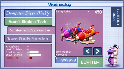 FNaF 6: Pizzeria Simulator - скриншот 4