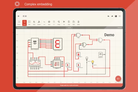 Logic Circuit Simulator PRO - скриншот 2