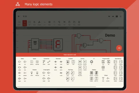 Logic Circuit Simulator PRO - скриншот 3