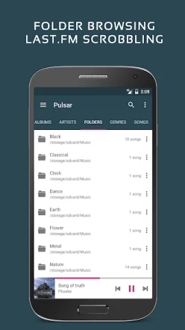 Pulsar Music Player Pro - скриншот 5
