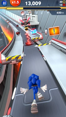 Sonic Dash 2: Sonic Boom Run - скриншот 1