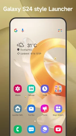 Cool S24 Launcher Galaxy OneUI - скриншот 4