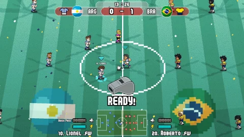 Pixel Cup Soccer — Ultimate - скриншот 1