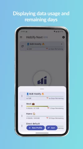 Hiddify - скриншот 3