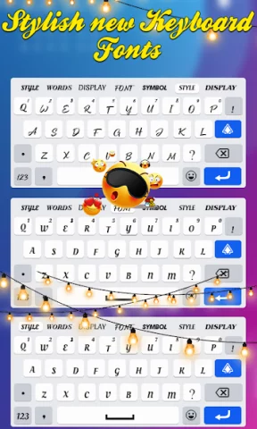 Stylish Fonts Keyboard - скриншот 1