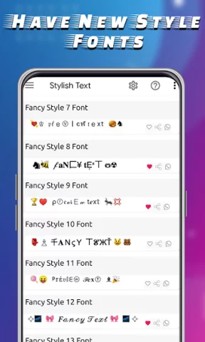 Stylish Fonts Keyboard - скриншот 4