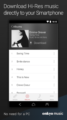 Onkyo HF Player - скриншот 2