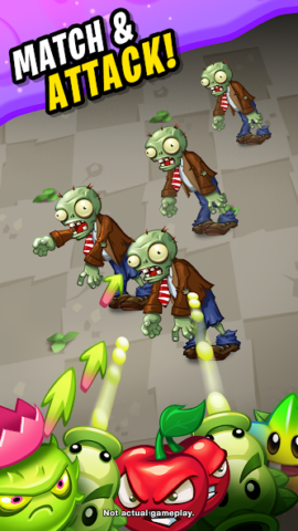 Plants vs. Zombies: Match - скриншот 1