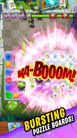 Plants vs. Zombies: Match - скриншот 2