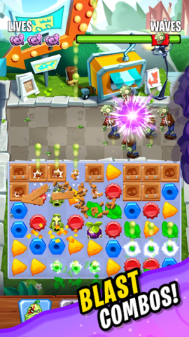 Plants vs. Zombies: Match - скриншот 4