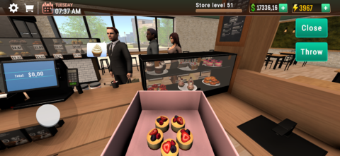 Coffee Shop Simulator 3D Cafe - скриншот 1