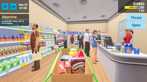 Manage Supermarket Simulator - скриншот 1